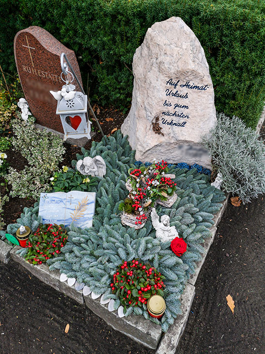 Ruhegemeinschaft Zentralfriedhof Friedrichsfelde - Zustand im Oktober 2025